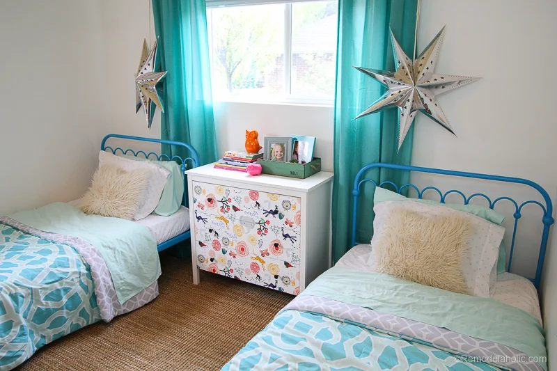 Handmade Ikea Dresser method Updating With Wallpaper @Bekob 8