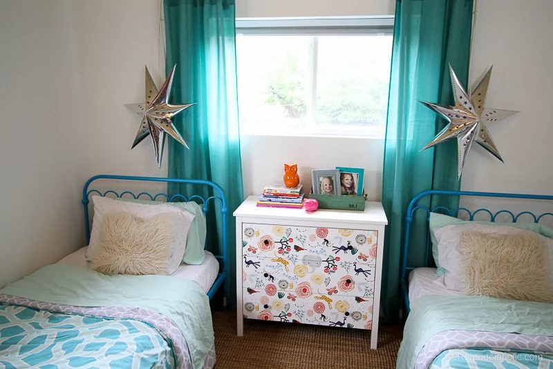 Handmade Ikea Dresser method Updating With Wallpaper @Bekob 7