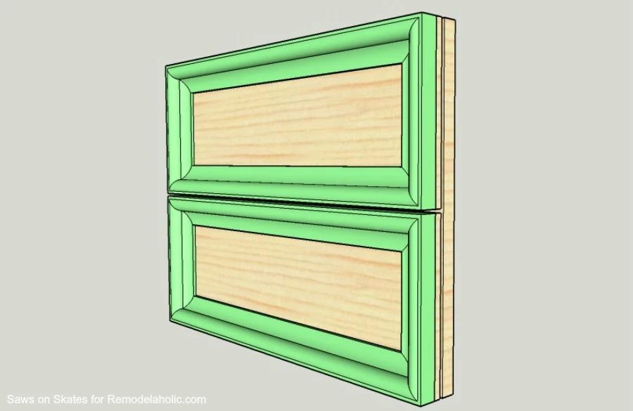 Ikea method Vanity Saws On Skates Door Assembly 2