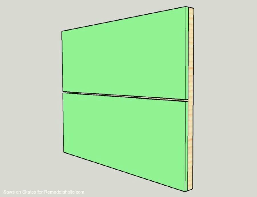 Ikea method Vanity Saws On Skates Door Assembly 1