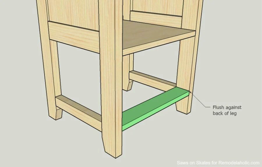 Ikea method Vanity Saws On Skates Carcass Assembly 4