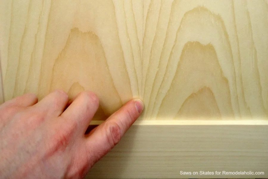 Ikea method Vanity Saws On Skates Cathedral Grain