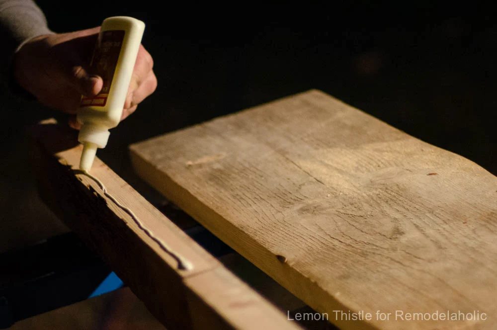Handmade Live Edge Desk with Trestle Legs- I can't believe it's an Ikea method- It looks so great!