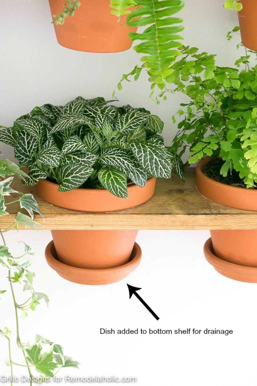 Industrial Wall Planter