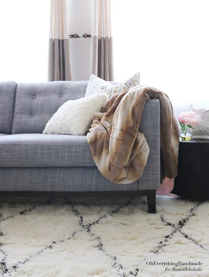 Ikea Karlstad Tapered leg - finished project