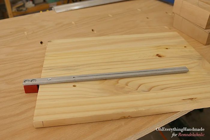 Ikea Karlstad Tapered leg - building a cutting table