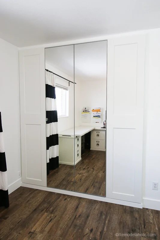 IKEA Closet Organizer with GRIMO and VIKEDAL doors @Bekob 3 2