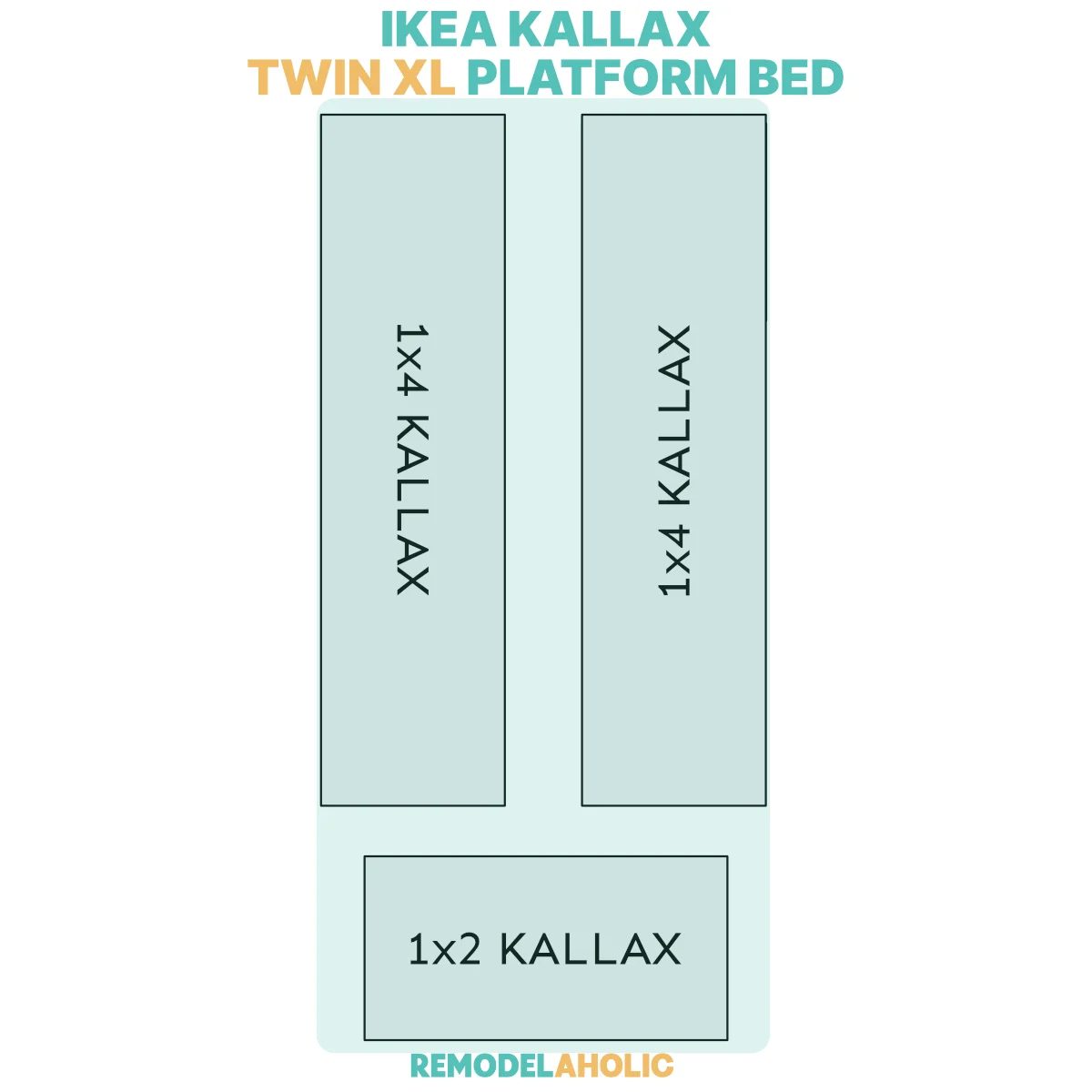 Diy IKEA Kallax Platform Bed Configurations Twin Xl Mattress