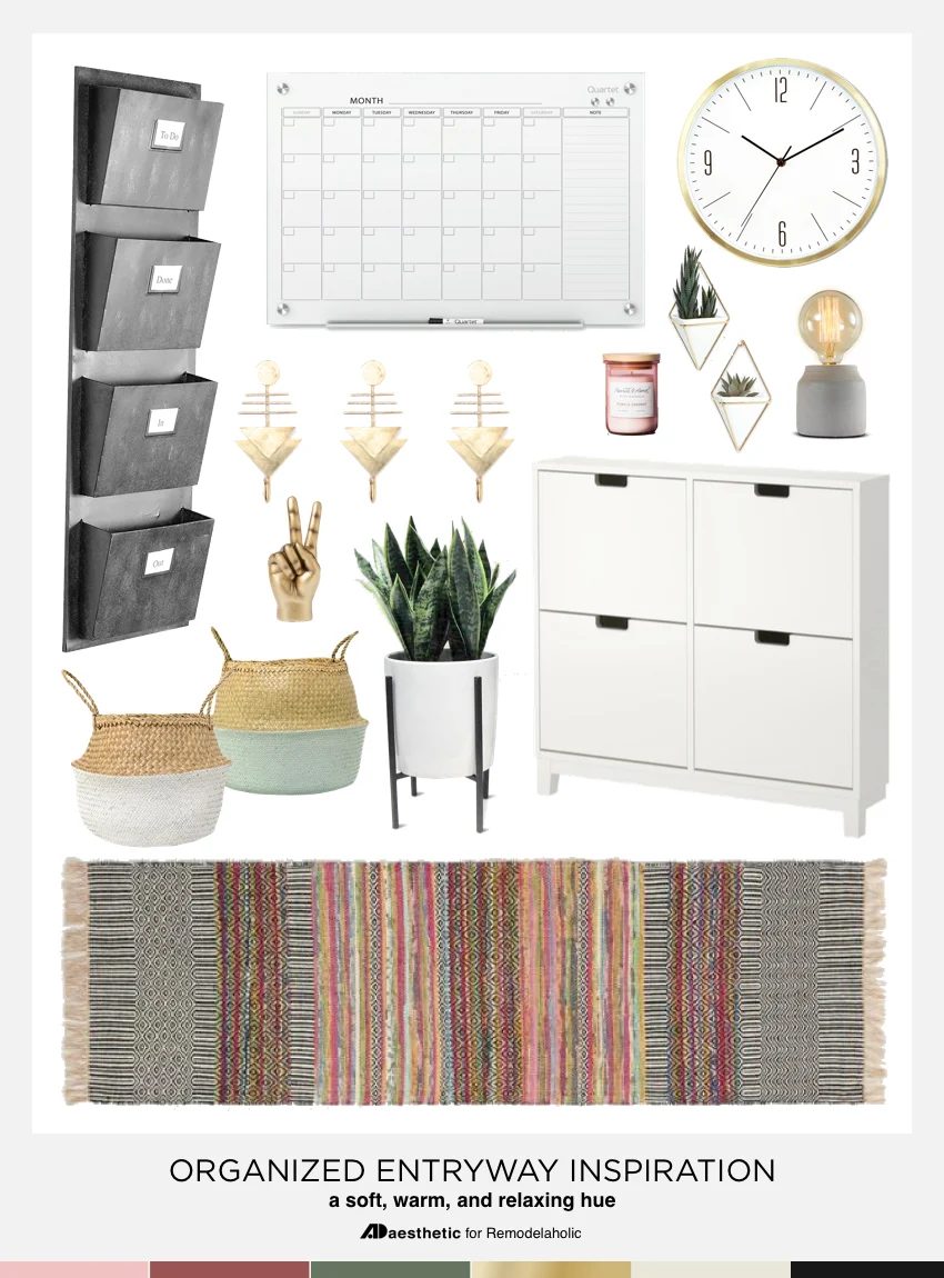 Organized Entryway Inspiration & Tips