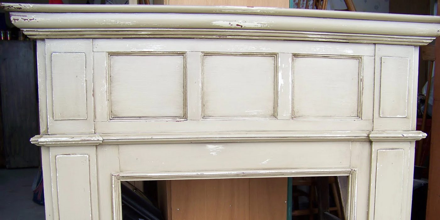 In Distress; Fireplace Mantel