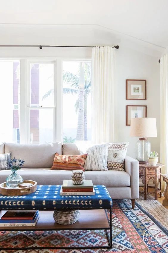 Indigo Mudcloth Decorating Inspiration