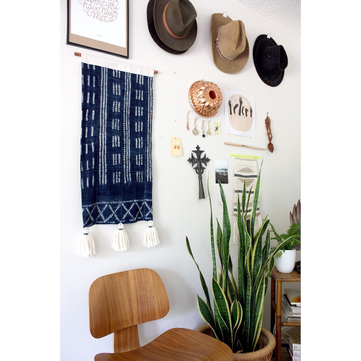Indigo Mudcloth Decorating Inspiration