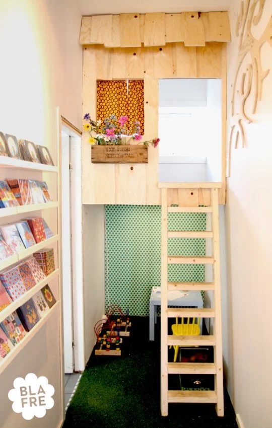 Indoor Loft Treehouse Via Apartment Therapy On Bekob