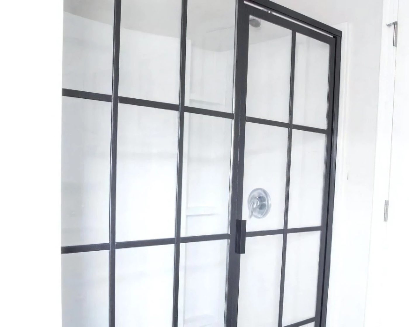 13a Diy Industrial Factory Window Shower Door 1 Of 2 768x1152 034047