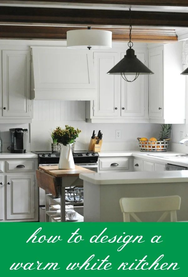 6 Elements Of A Warm White Kitchen