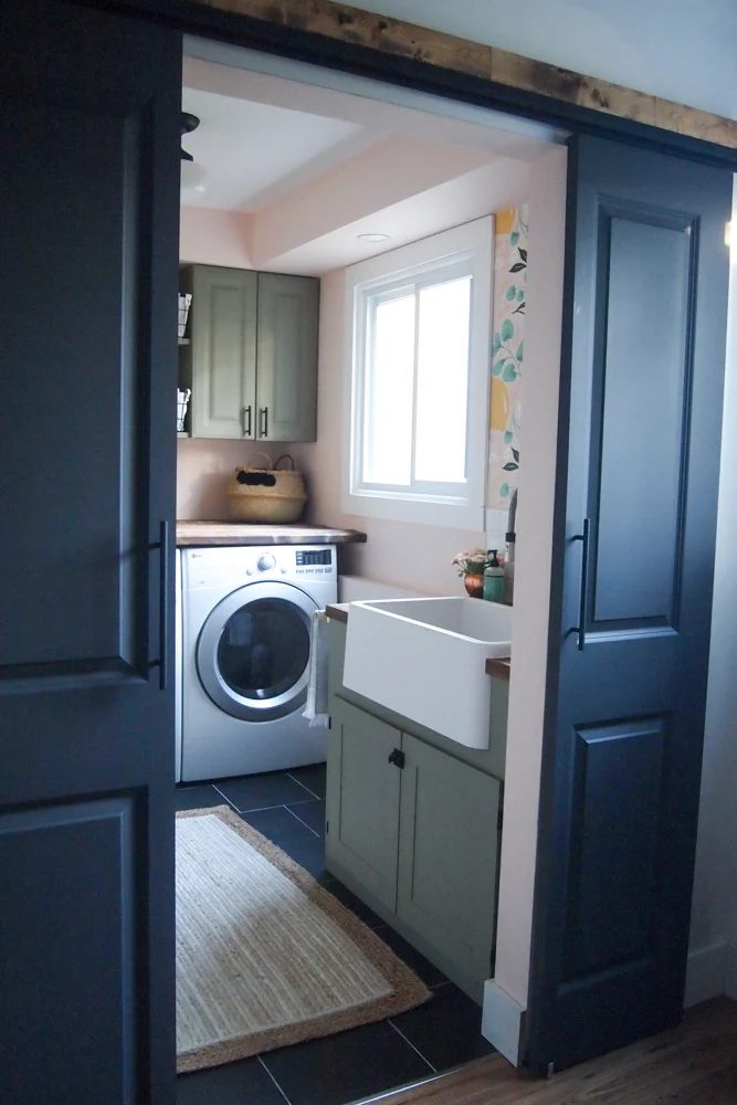 Laundry Room Makeover One Room Challenge 2017 1