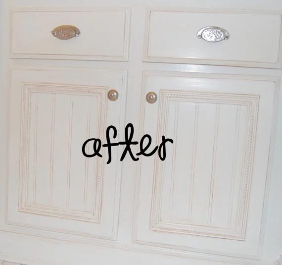 Builder Grade Cabinet Upgraded! walkthrough