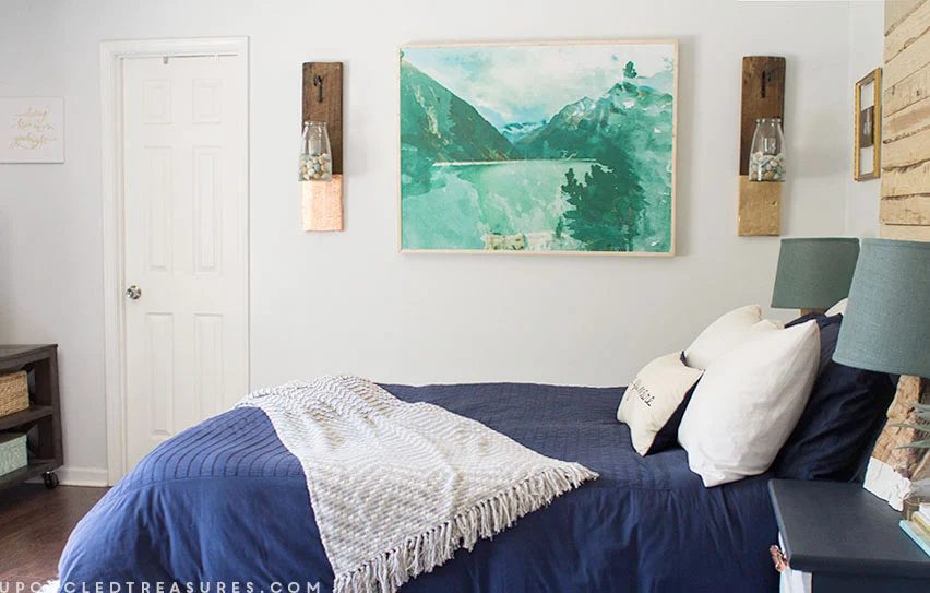 Handmade Large Scale Wall Art by Upcycled Treasures for Bekob