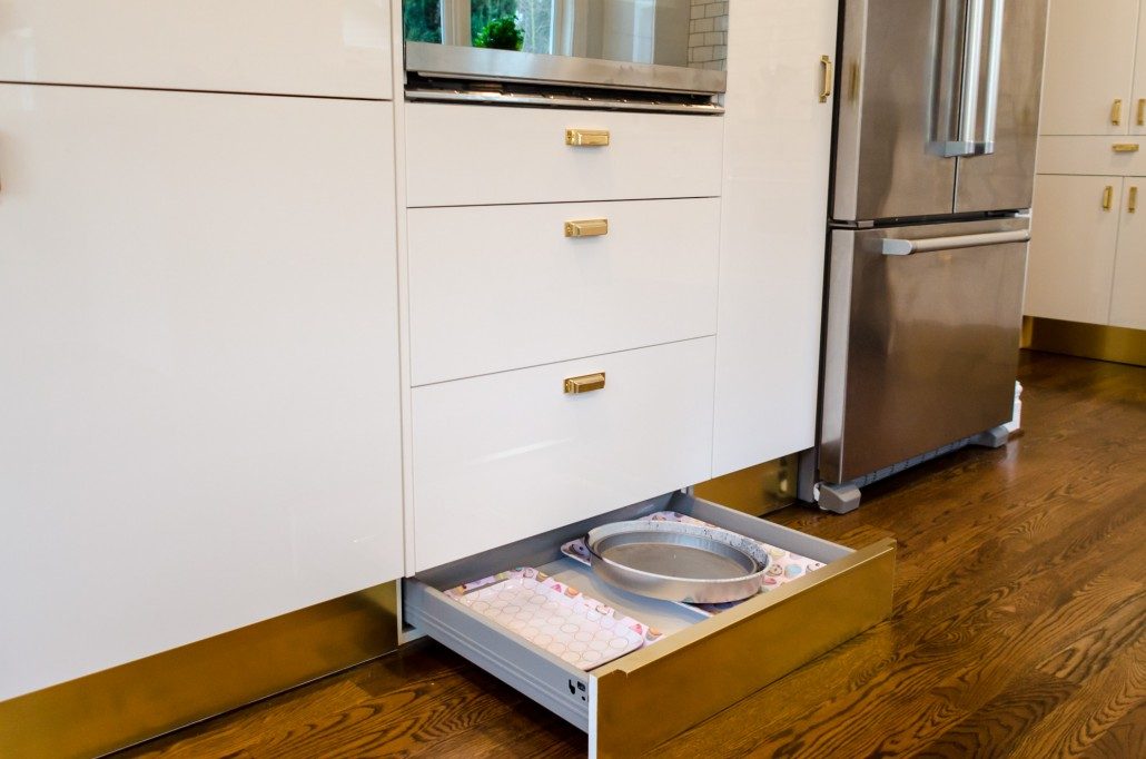 toe-kick drawers ikea kitchen method