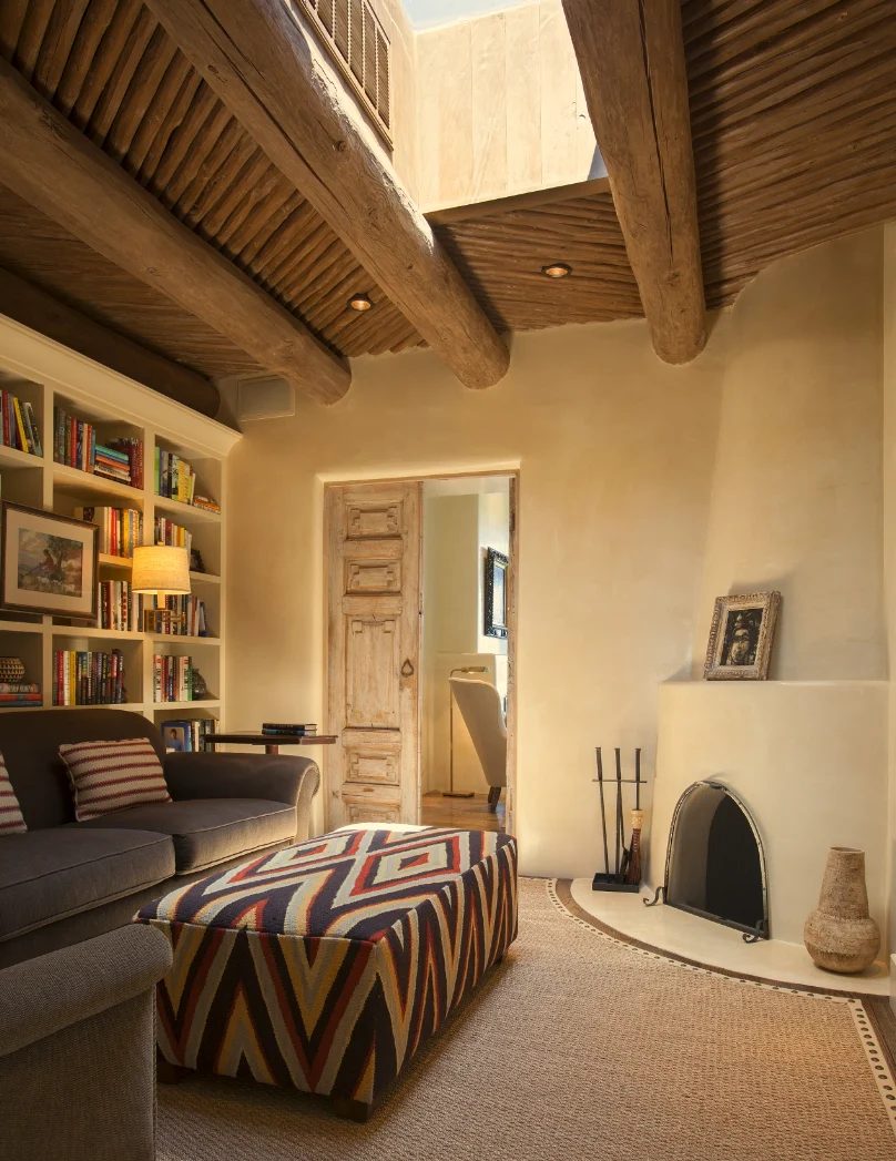 Love the doors and ceiling! modernized southwest office by Violante & Rochford Interiors, photo credit © Wendy McEahern