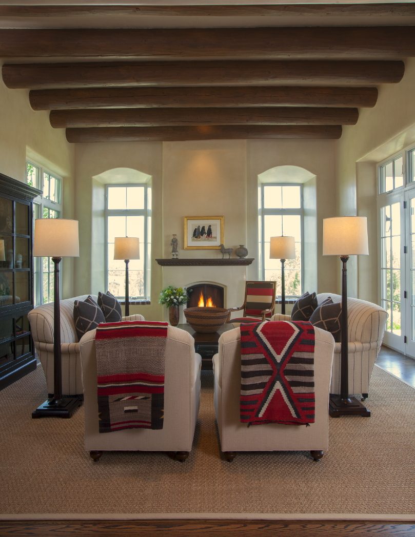 southwest modern living room by Violante & Rochford Interiors, photo credit © Wendy McEahern