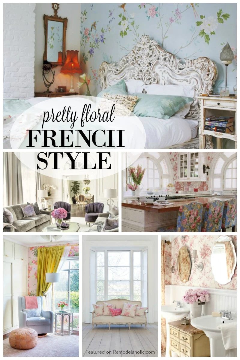 Pretty Floral French Style featured on Bekob.com