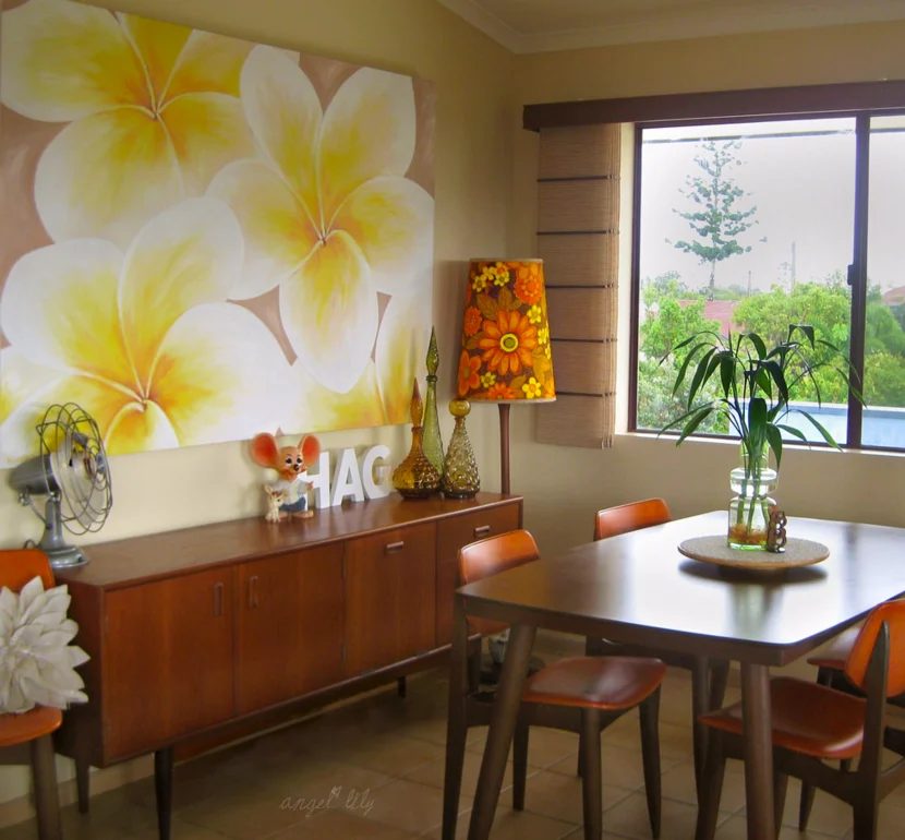 Retro Tropical Dining Off Beat Home | Modern Tropical Style on Bekob.com