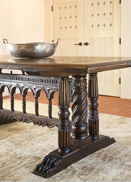 vivid table, and those doors! by Violante & Rochford Interiors, photo credit © Wendy McEahern