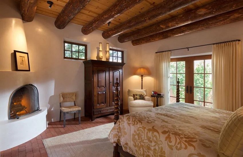 updated Southwest meets modern style bedroom by Violante & Rochford Interiors, photo credit © Wendy McEahern