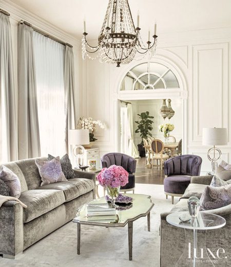 French Inspired Living Room Decorating Files