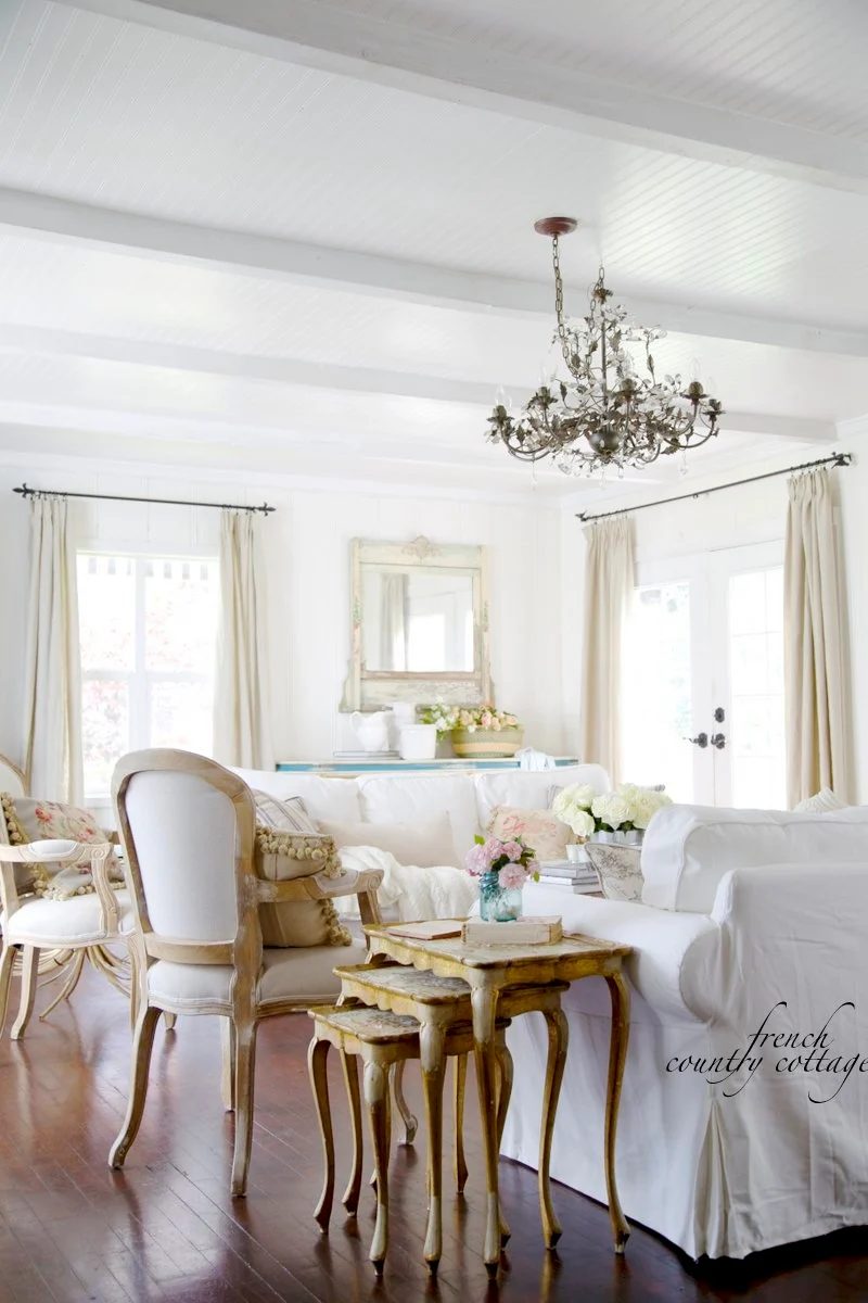 French Country Cottage Living Room French Country Cottage