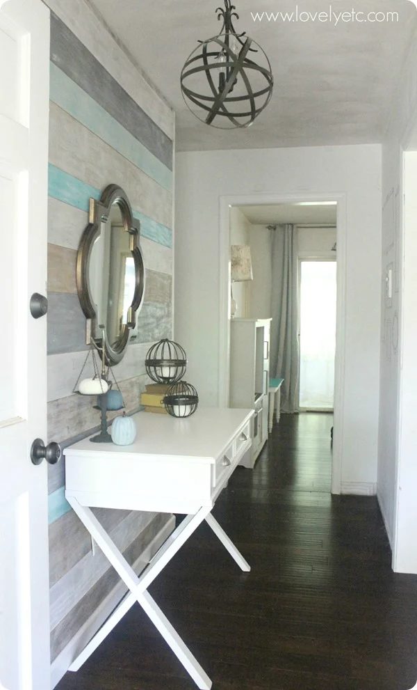 plank wall entry | 100+ striking Mudrooms and Entryways at Bekob.com