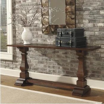 vivid console table for an entryway, just like something I saw on Fixer Upper | 100+ striking Mudrooms and Entryways at Bekob.com