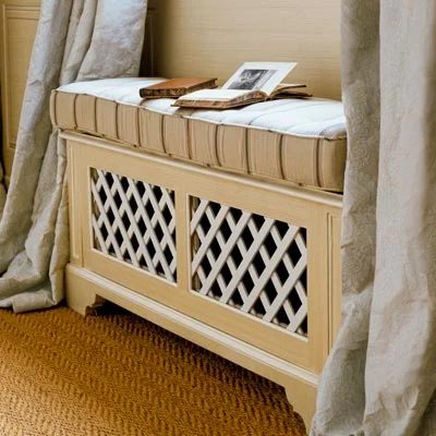 This Old House - window seat radiator via @Bekob