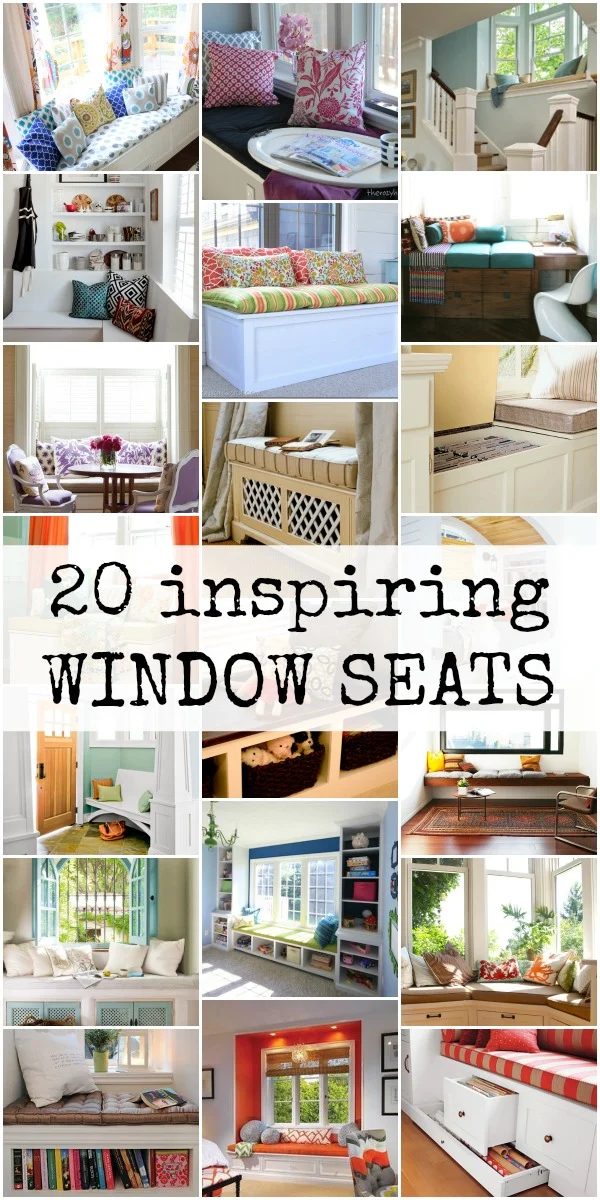 Inspiring Window Seats via @Bekob #AllThingsWindows #bench #windowseat