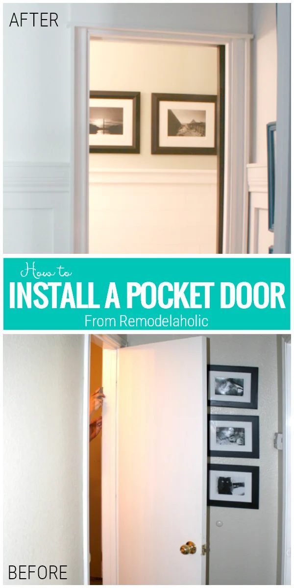How To Install A Pocket Door, a walkthrough From Bekob