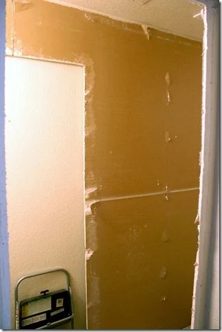 Remove drywall to install a pocket door by Bekob