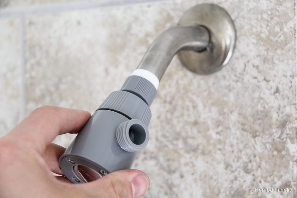 HOw to install a new showerhead Moen Magnetix-3587