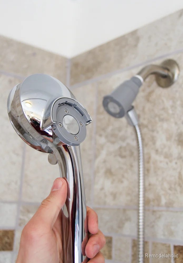 HOw to install a new showerhead Moen Magnetix-3612