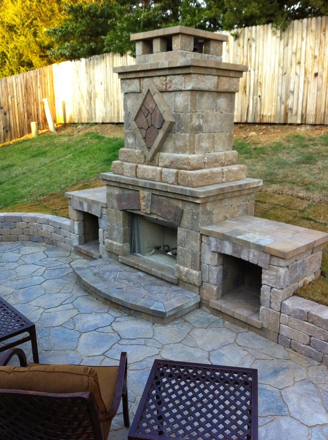 memorable outdoor fireplace JillifyIT