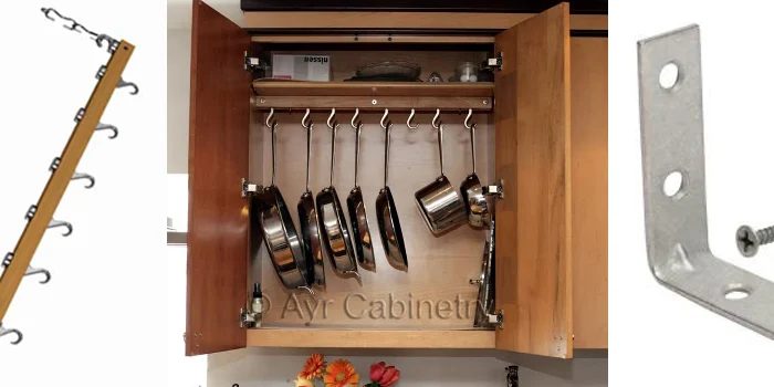 Installing An In-Cupboard Pot Rack