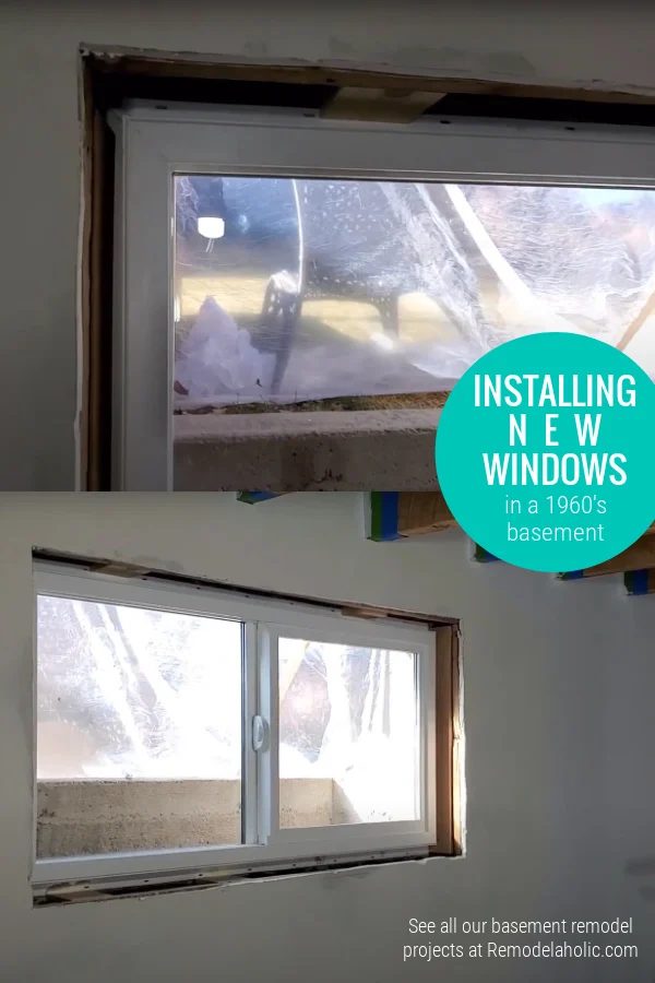 Installing New Windows In A Basement Remodel #Bekob
