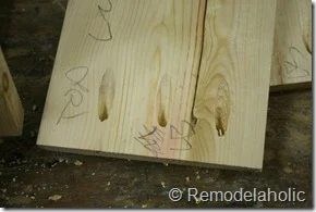 Installing a wood mantel on a stone wall (54)