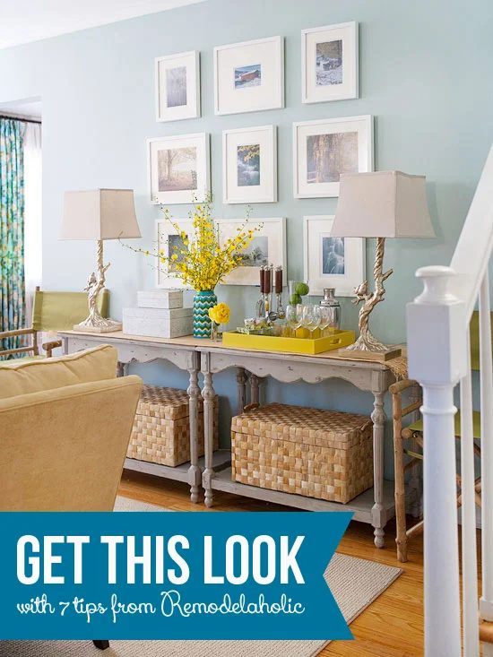 Get This Look - Doubled Up Console Table Buffet - Bekob