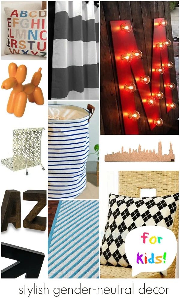 Stylish Gender-Neutral Kid-Friendly Decor by Bekob