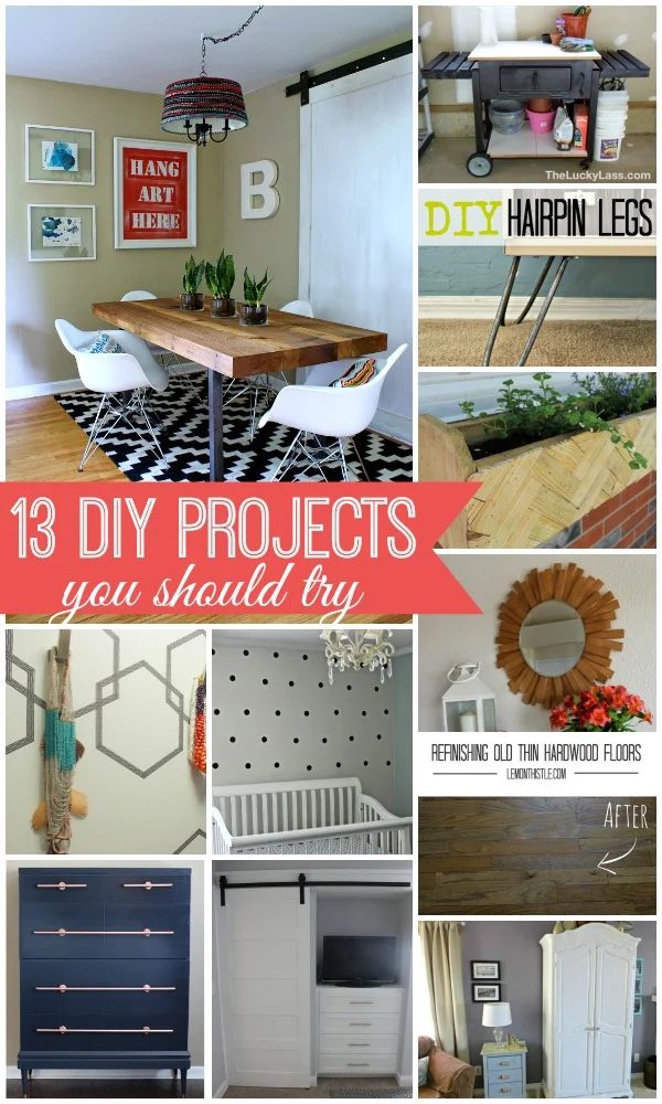 13 Handmade Projects You Should Try via Bekob.com #handmade #trythis