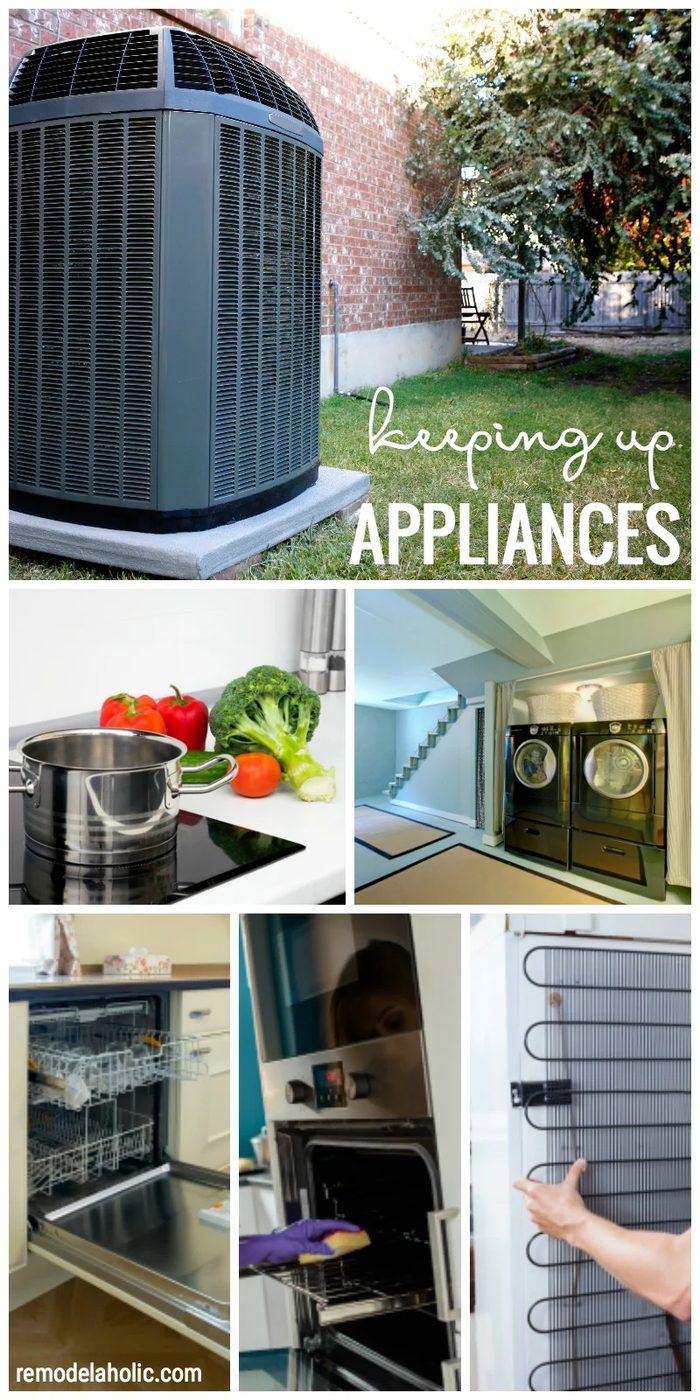 Learn how to keep up your appliances to make them last longer via Bekob.com