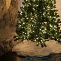 Faux Fur Tree skirt