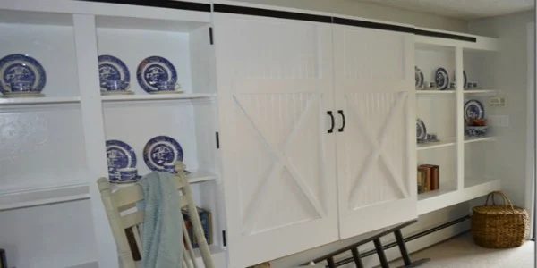 Barn Door Cabinet