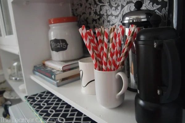 white kitchen hutch storage, The Learner Observer featured on Bekob